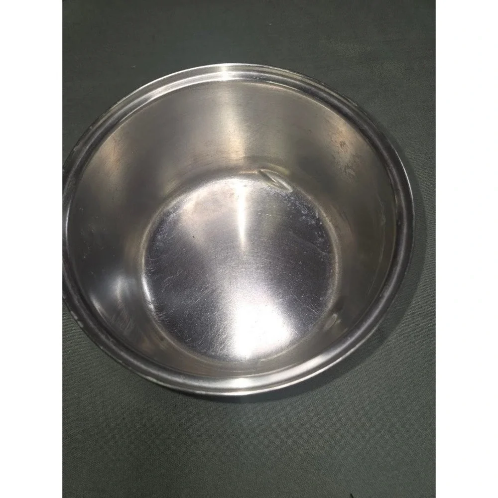 Revere Ware Copper Maid Stainless Steel Saucepan with Lid Clinton Illinois 2 Qt